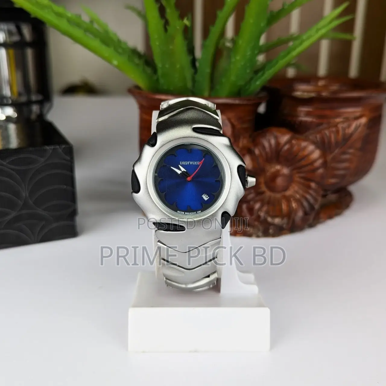 Denvosi Premium Stainless Steel Watch – Bold Design