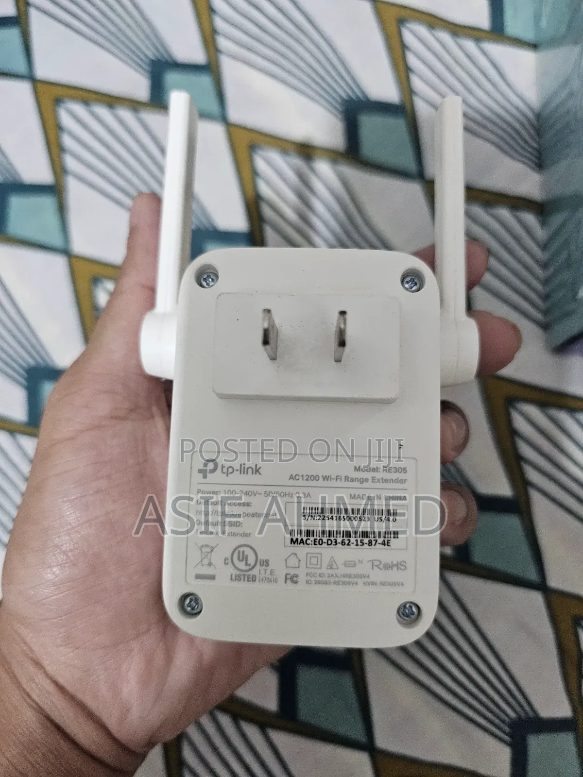 Tp-Link
Mesh Wi-Fi Extender
Ac1200
Dual Band