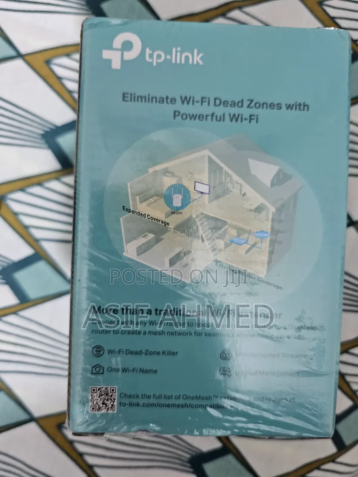 Tp-Link
Mesh Wi-Fi Extender
Ac1200
Dual Band