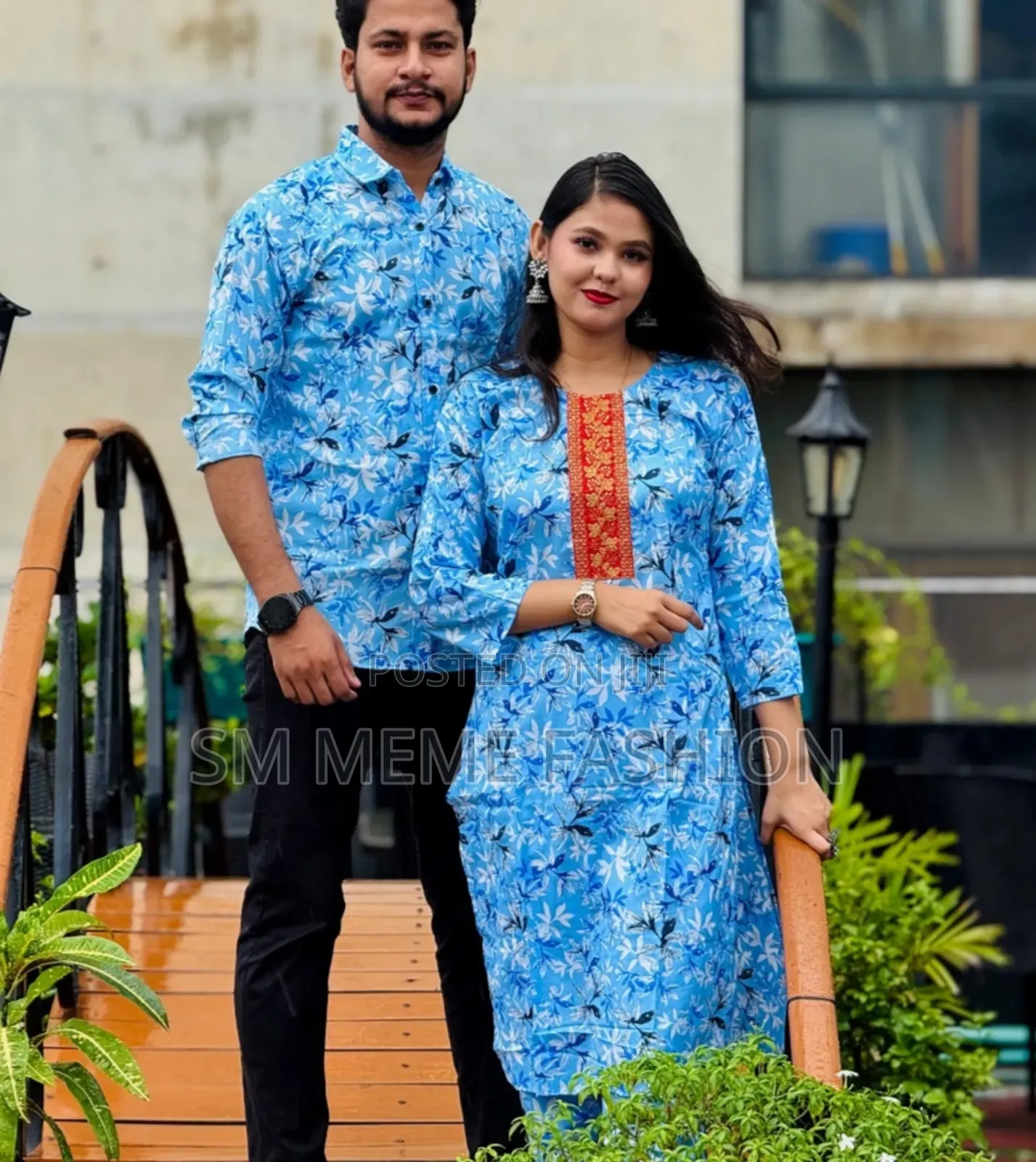 Shirt and Two Piece Couple Dress