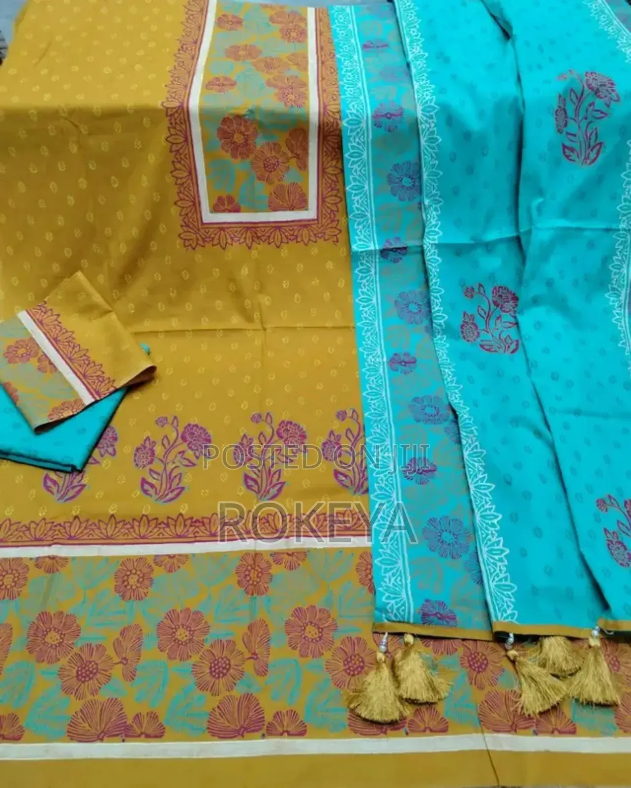 Block Print Three Pieces