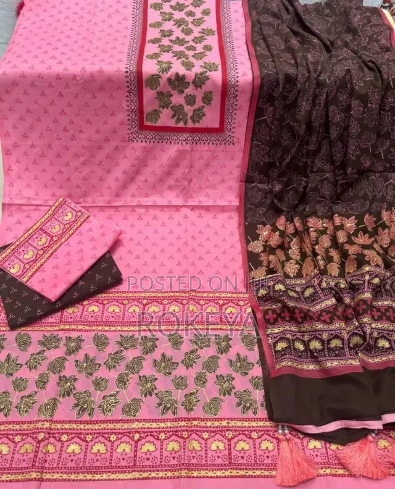 Block Print Three Pieces