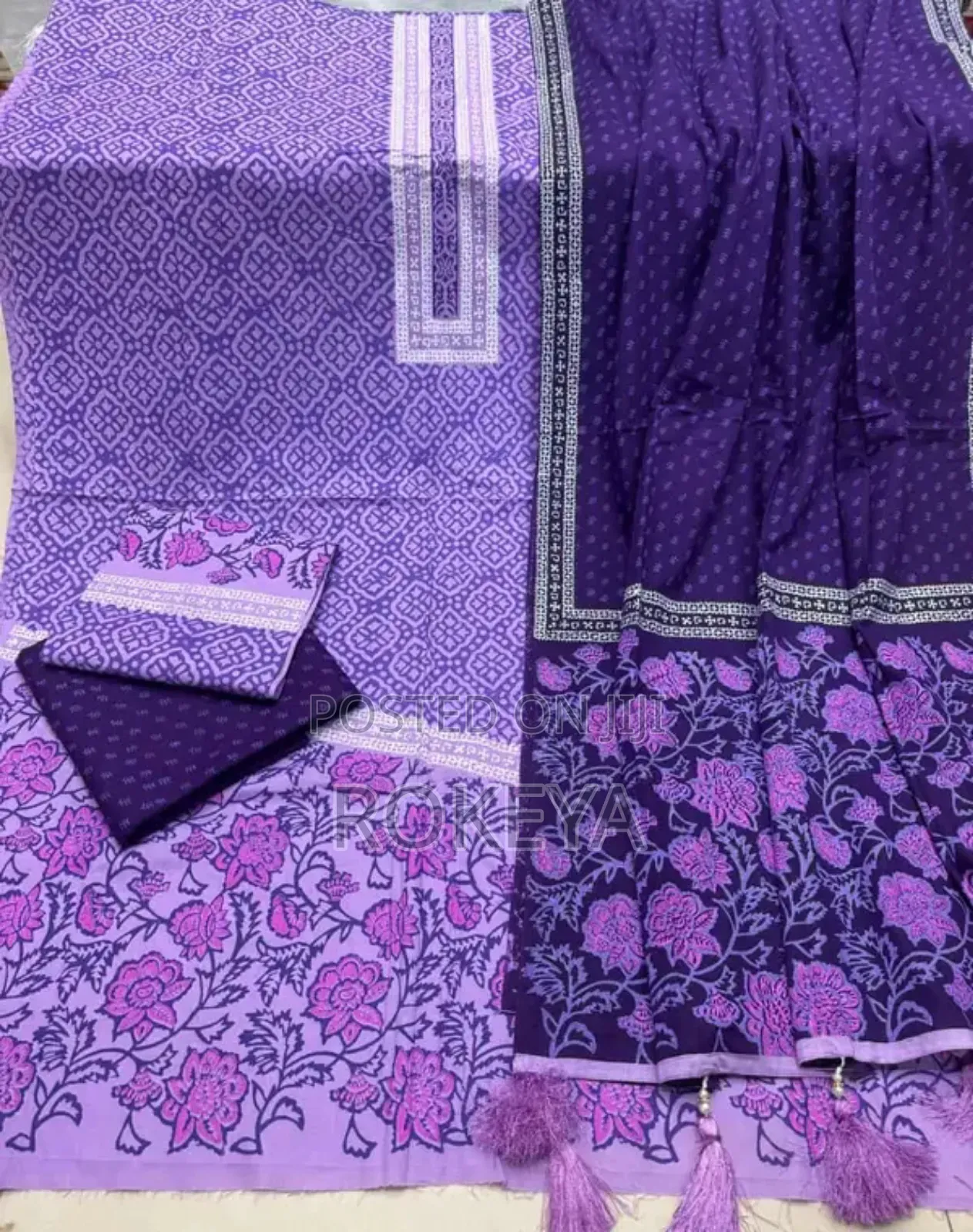 Block Print Three Pieces