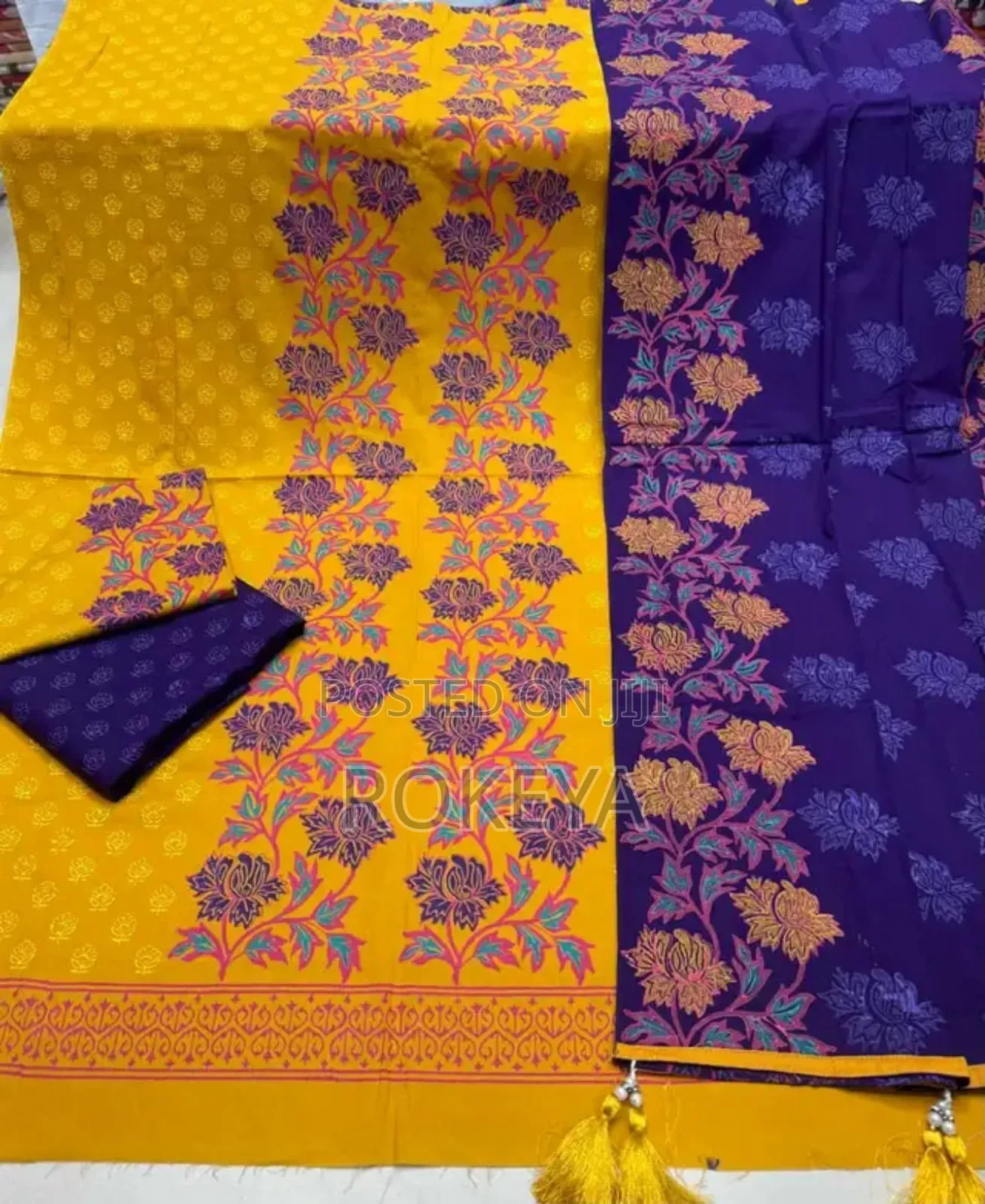 Block Print Three Pieces