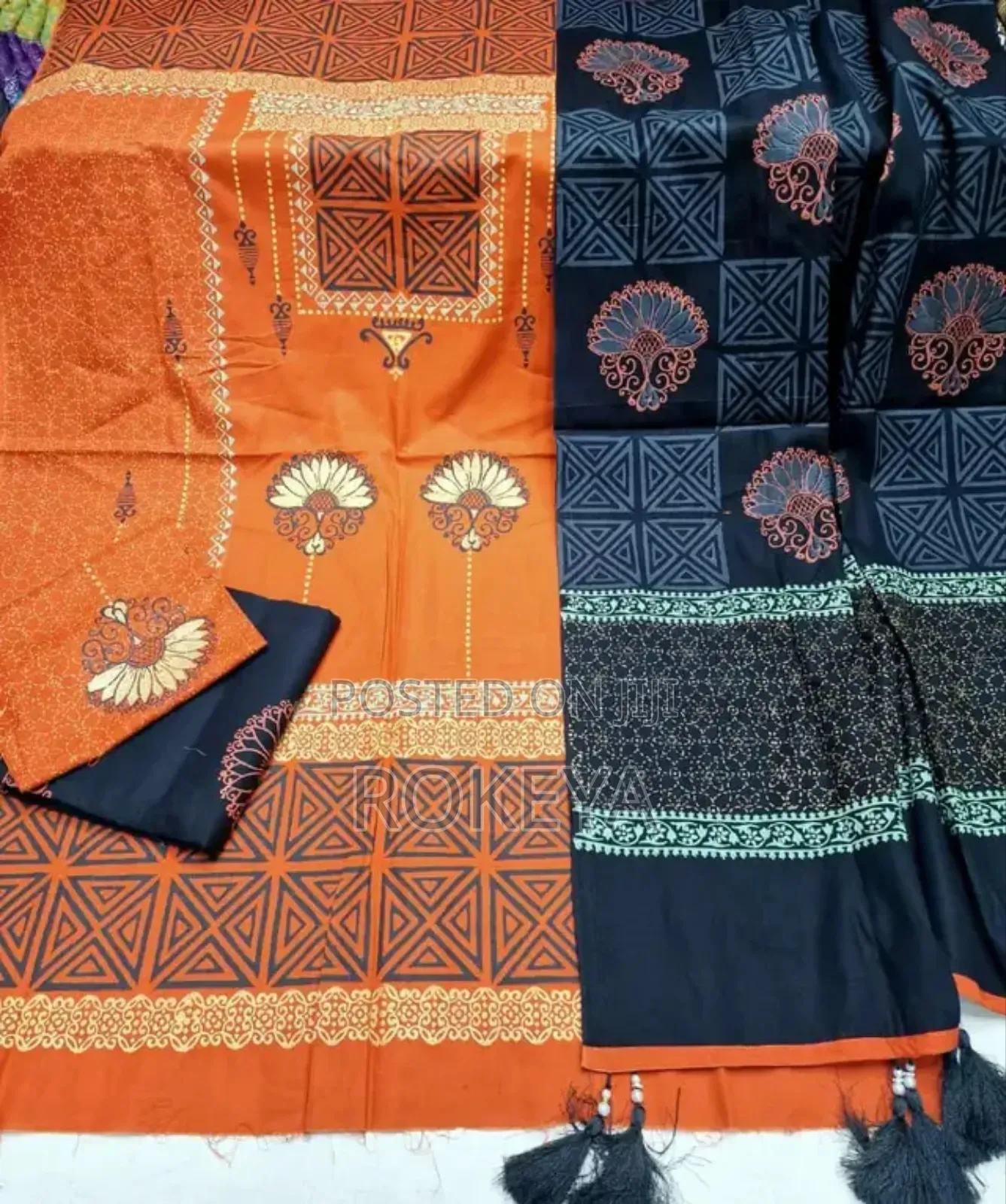 Block Print Three Pieces