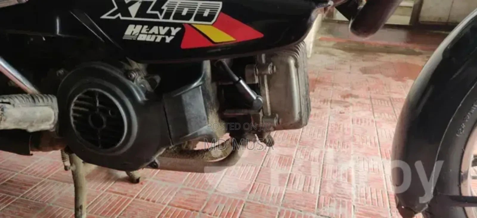 New TVS XL 100 2022 Black