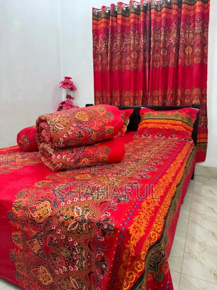 Premium King Size Comforter 5pcs Set 01