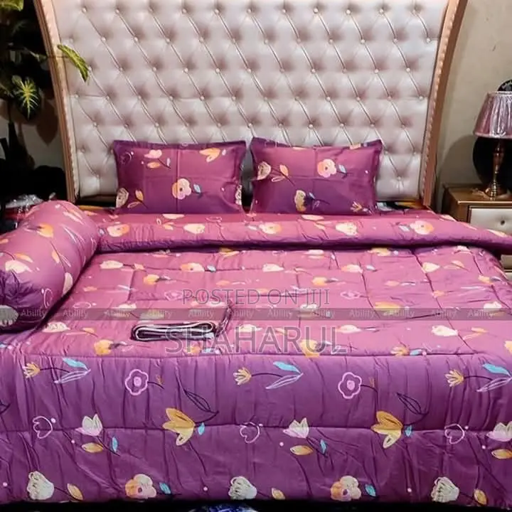 Premium King Size Comforter 5pcs Set 01