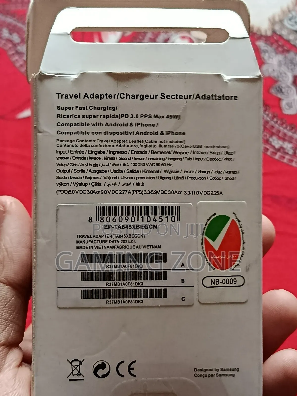 45w Super Fast Charger