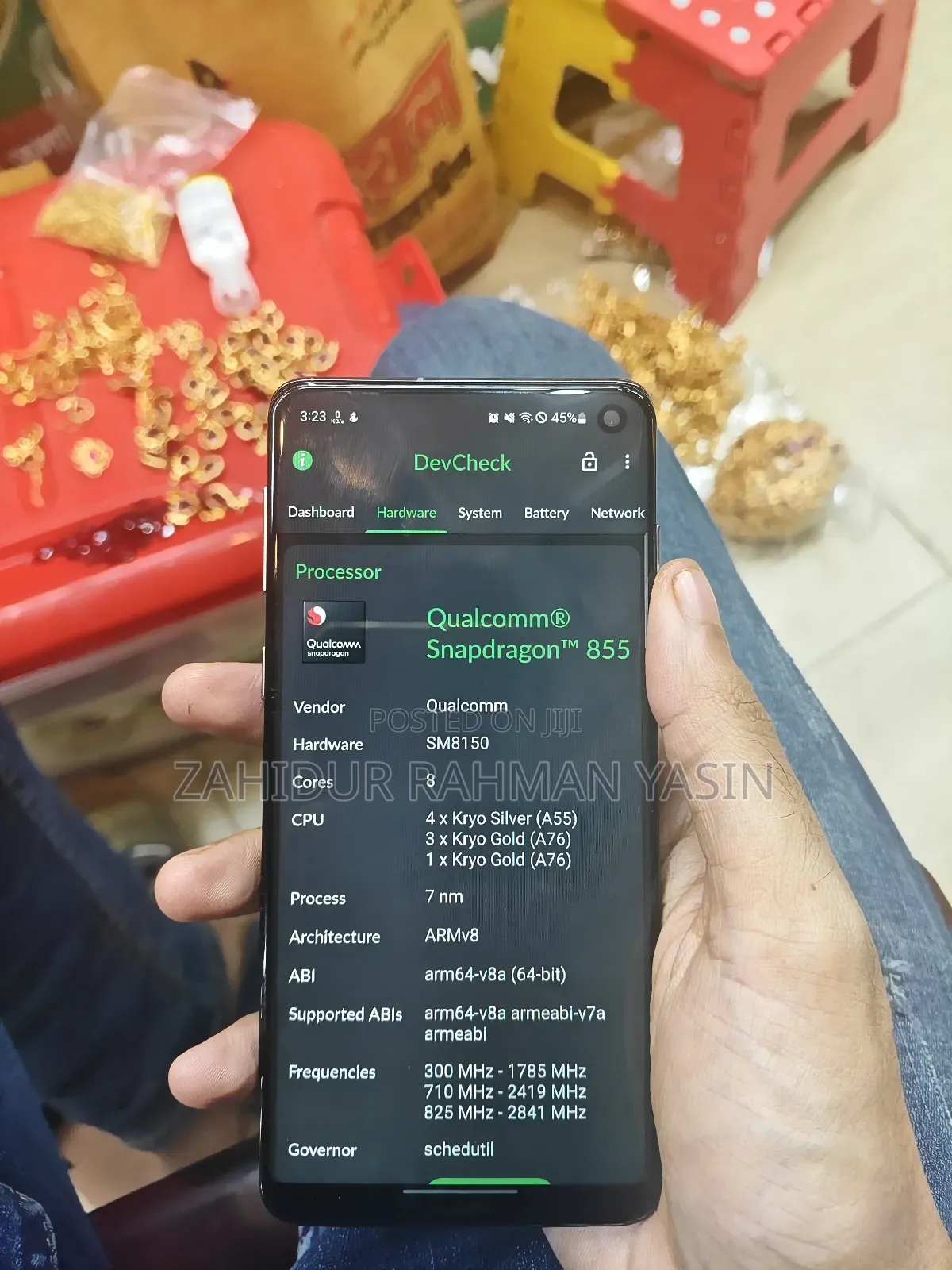 New Samsung Galaxy S10 128 GB Gray