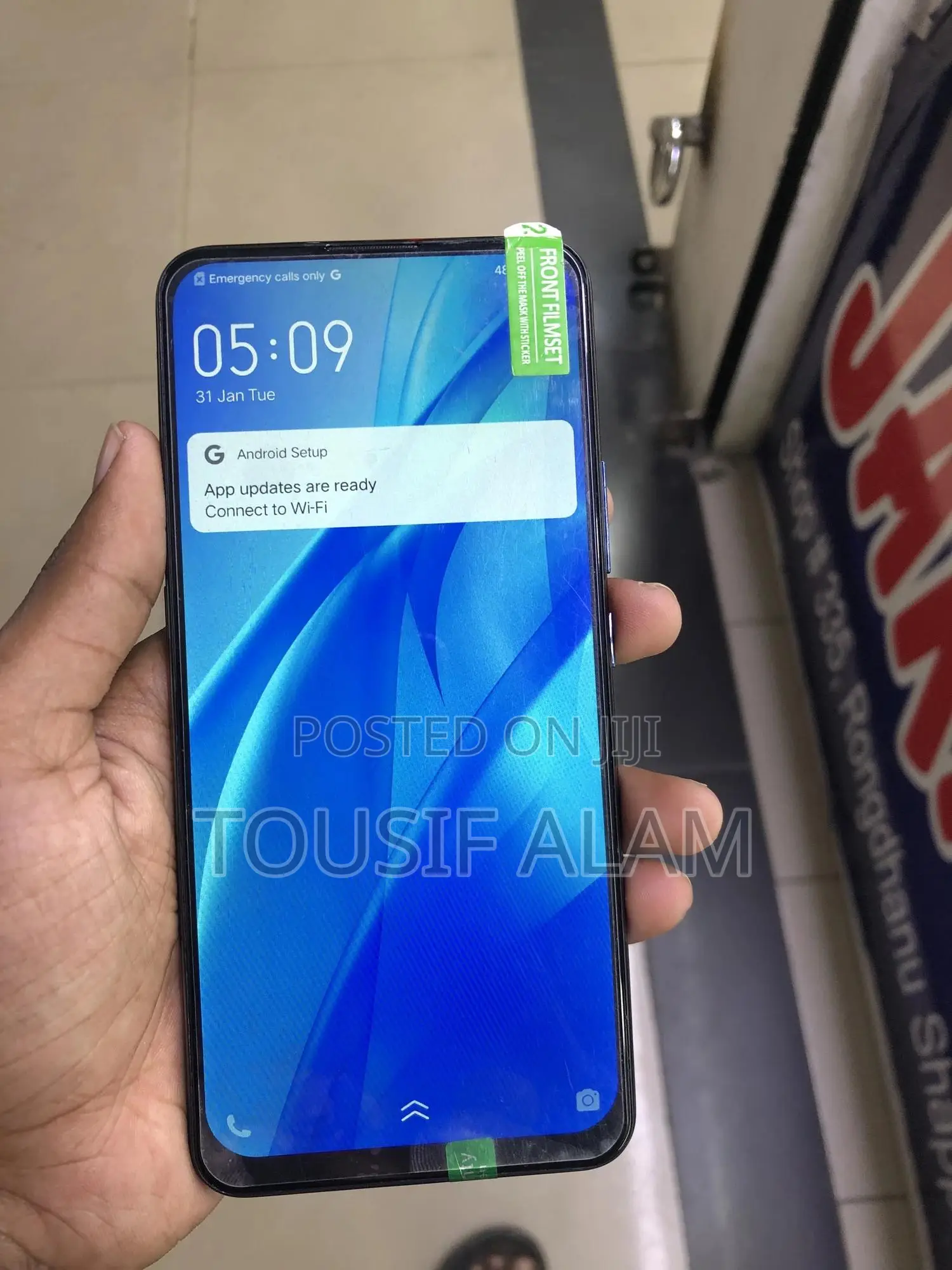 New Vivo V15 256 GB Blue
