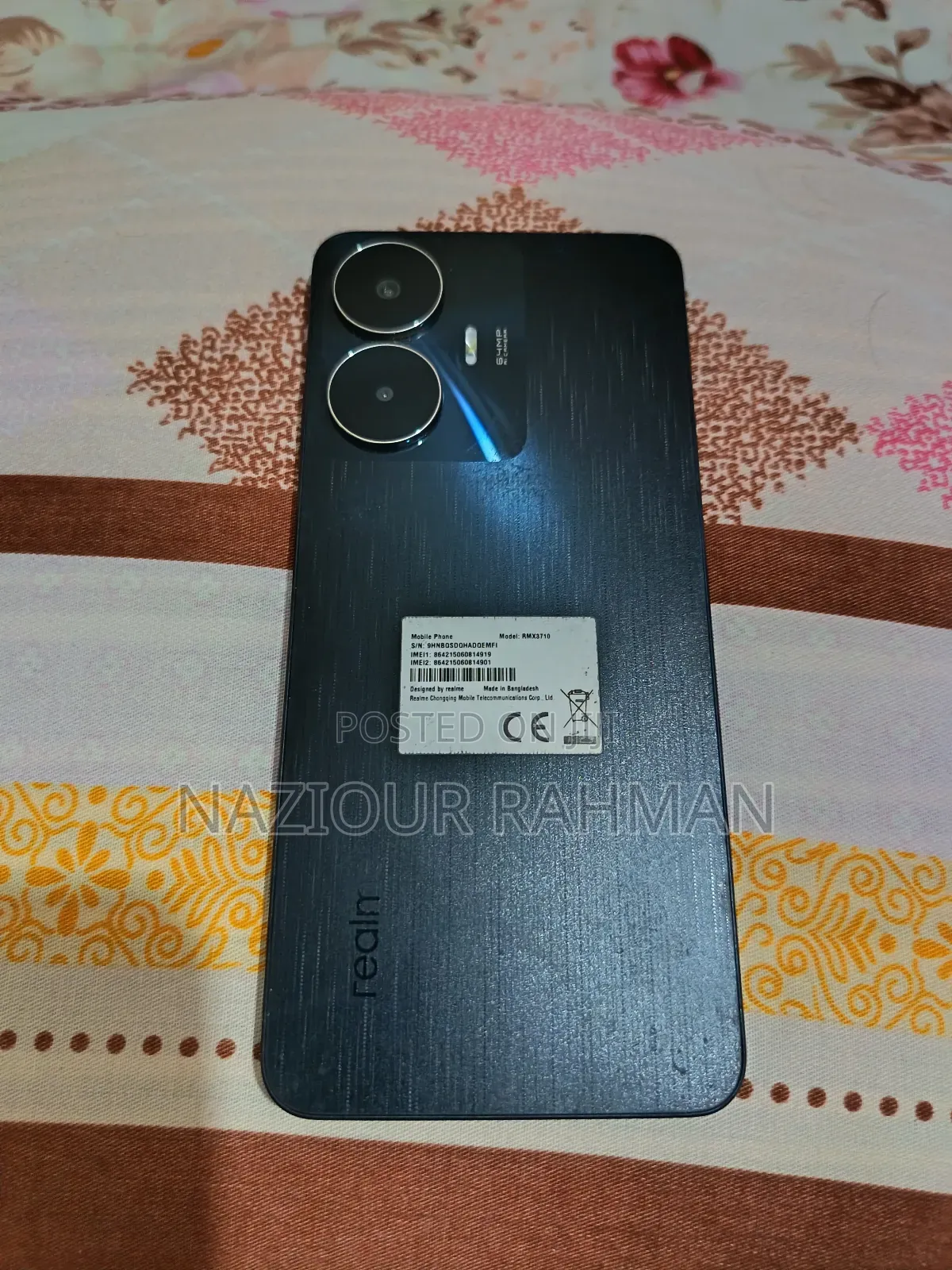 Realme C55 256 GB Black