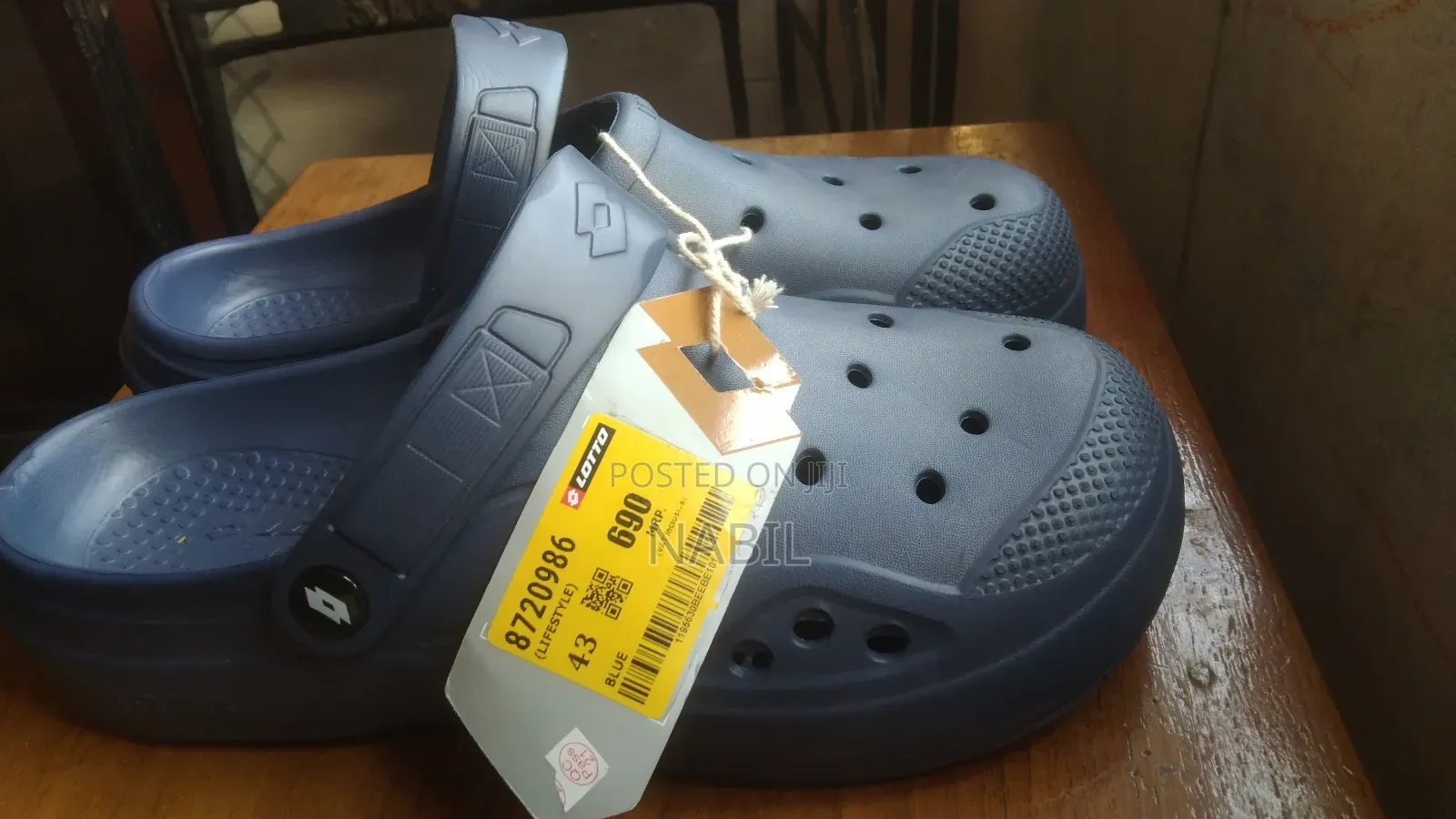 Lotto Super Light Clogs নুতুন ব্যবহার করা হয় নাই কালকে কিনসি সাইজ ৪৩