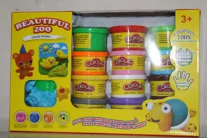 12 PCS Clay Dough Multicolor Play Dough for Kids Fun With Dise