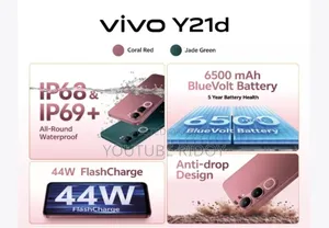 Photo - New Vivo Y21d 128 GB Red