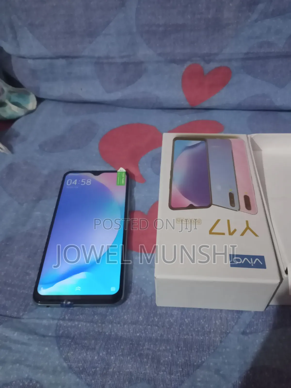 Vivo Y17 256 GB Blue