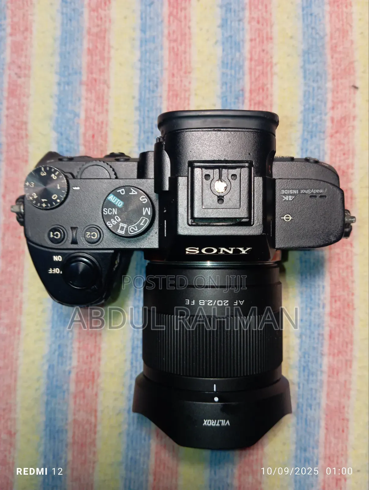 Sony A7iii Full Set Up