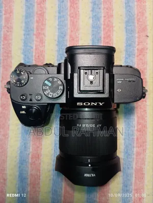 Sony A7iii Full Set Up