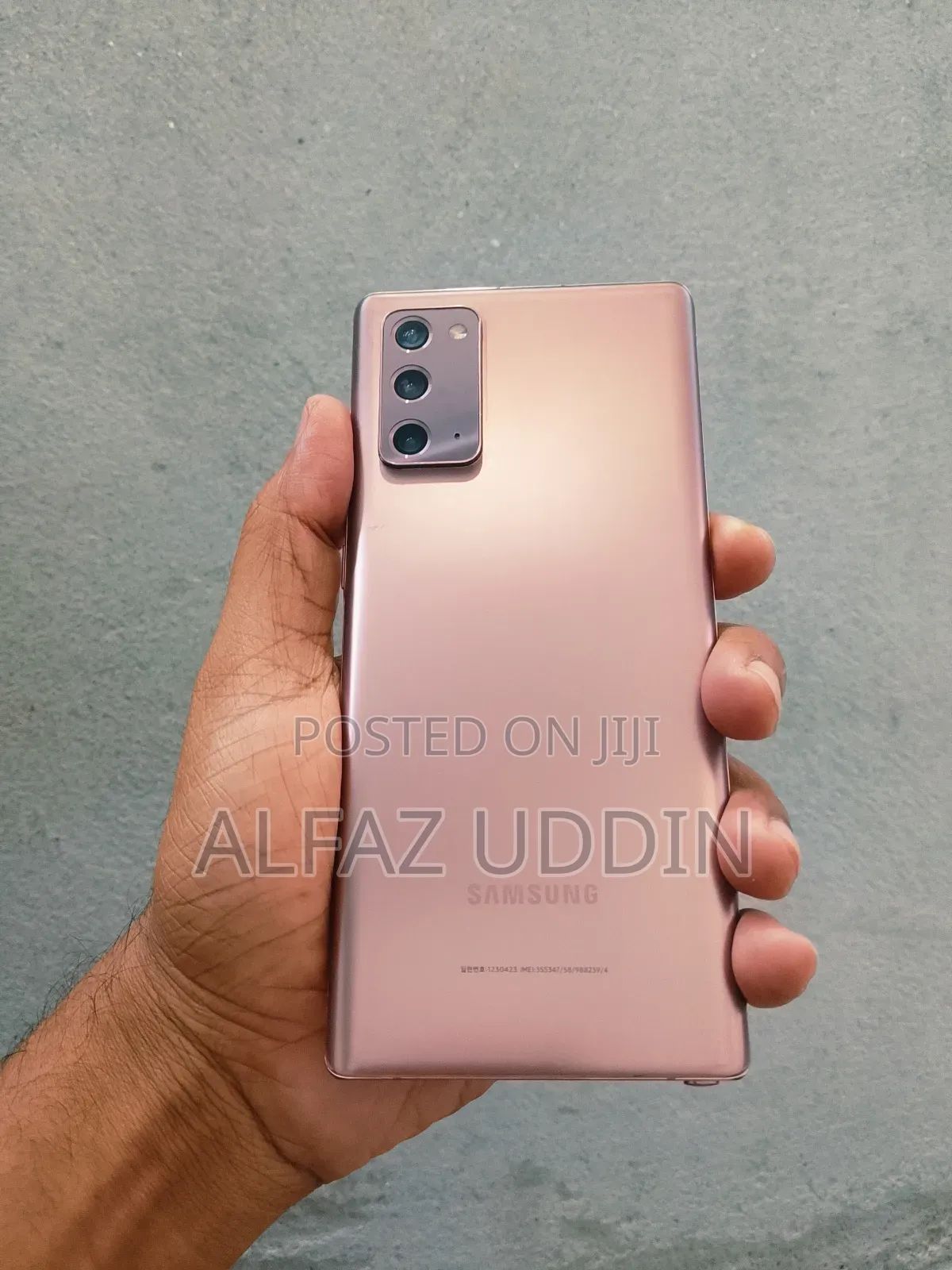 Samsung Galaxy Note 20 5G 256 GB Gold