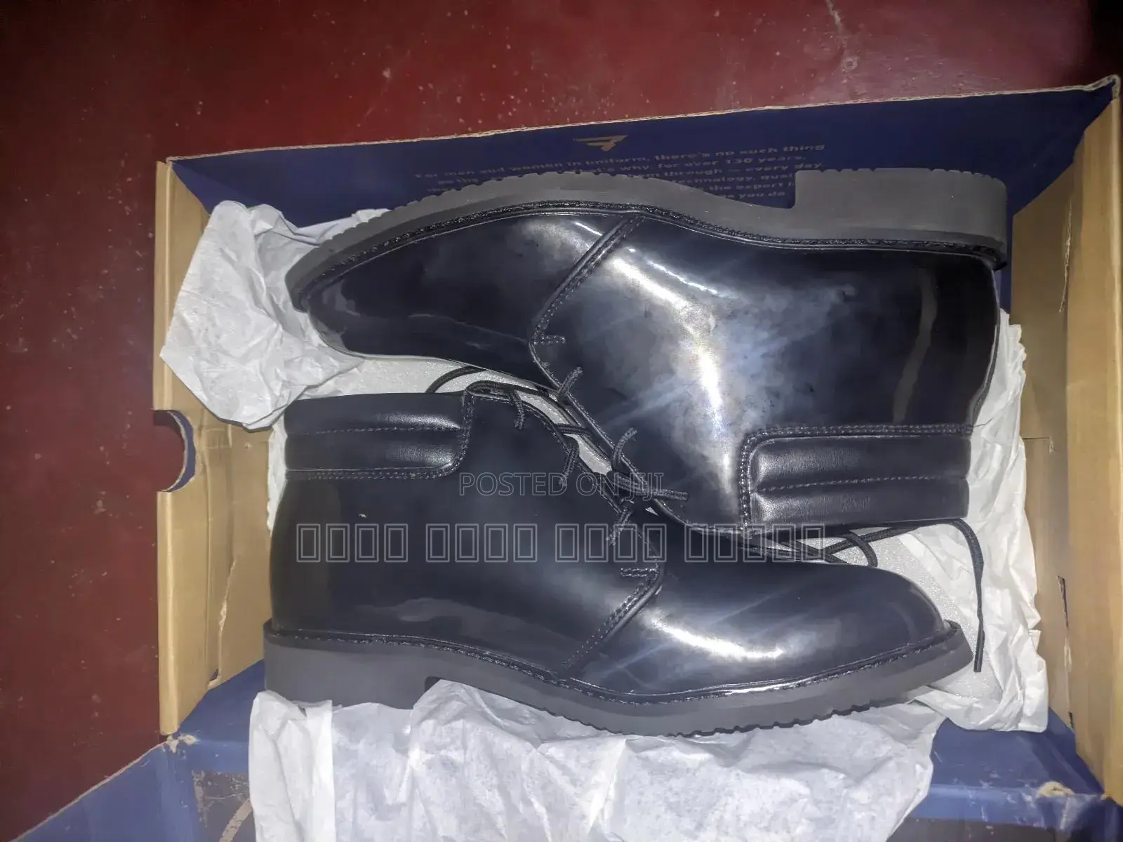 Premium Black Formal Leather Boots for Men