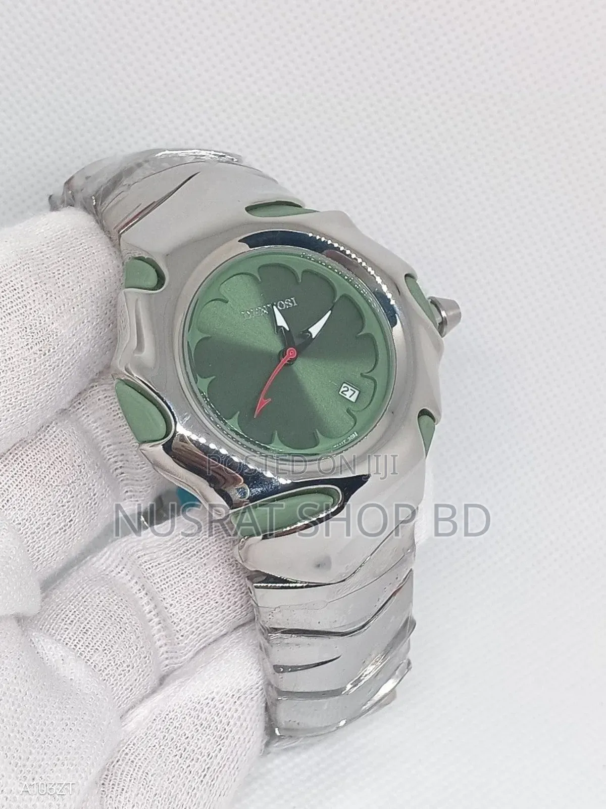 Denvosi Premium Metal Watch – Bold Design (Green Dial)
Code : 11187