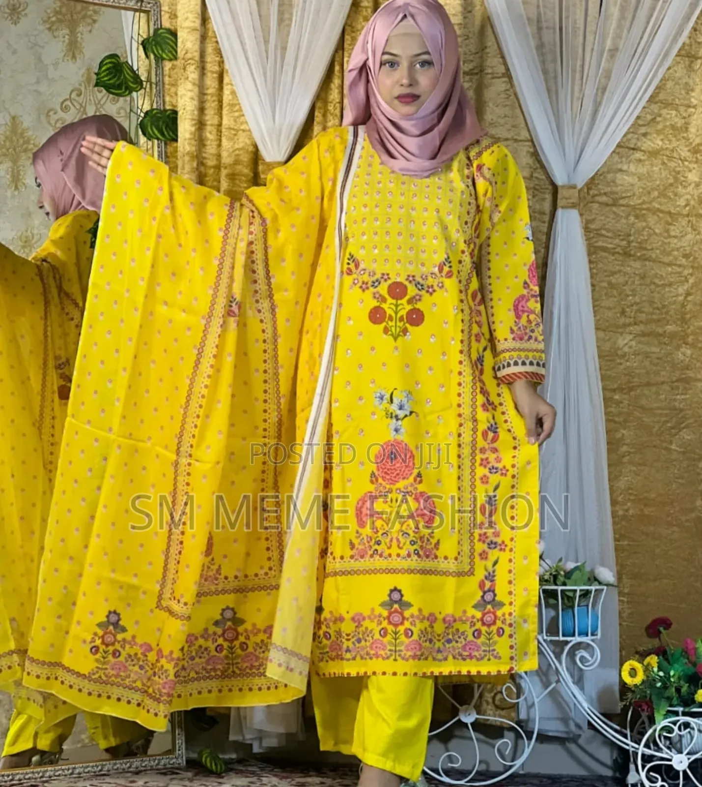 Indian Weightless Georgette Three-Piece