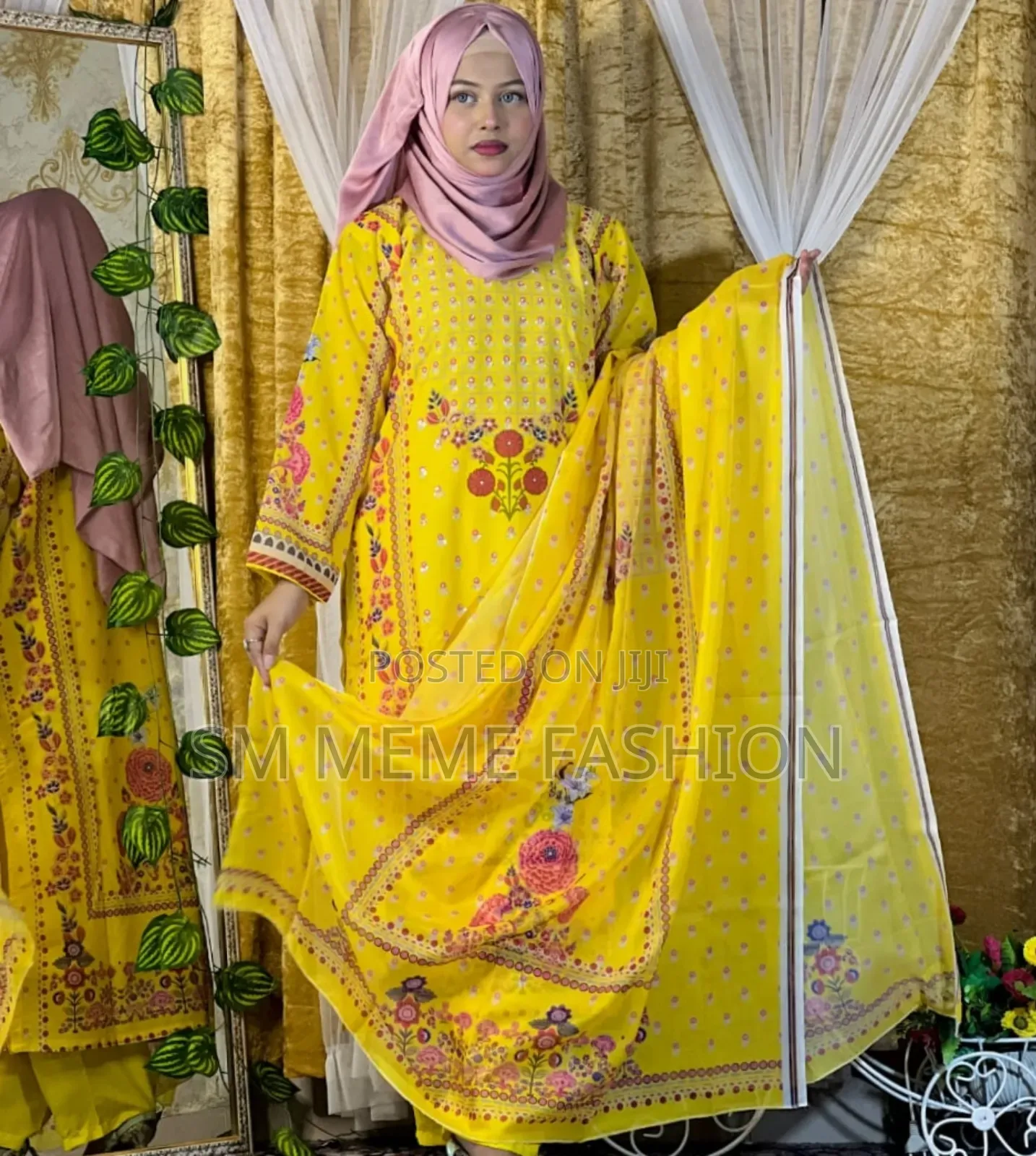 Indian Weightless Georgette Three-Piece