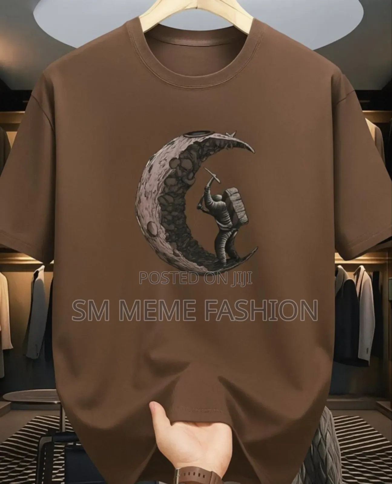 Drop Shoulder Tshirt With DTF Print