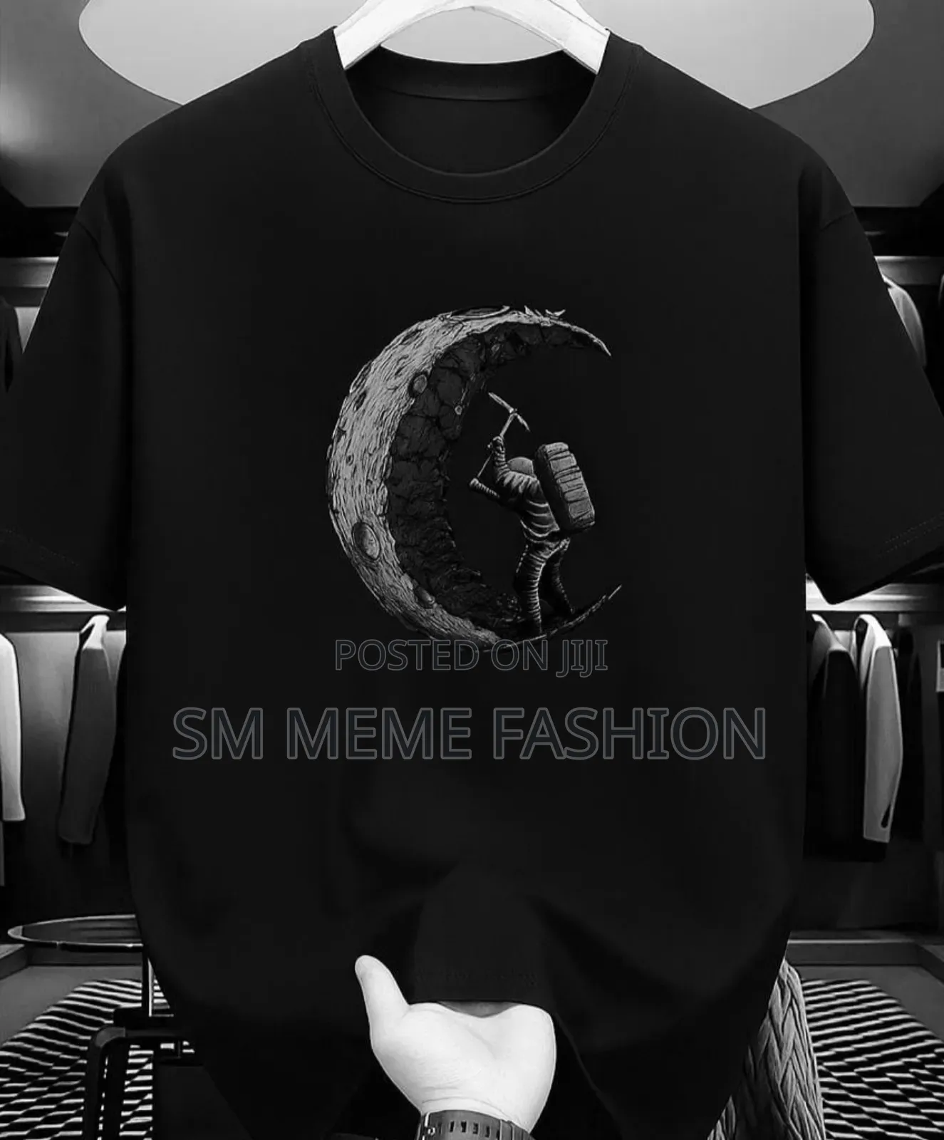 Drop Shoulder Tshirt With DTF Print