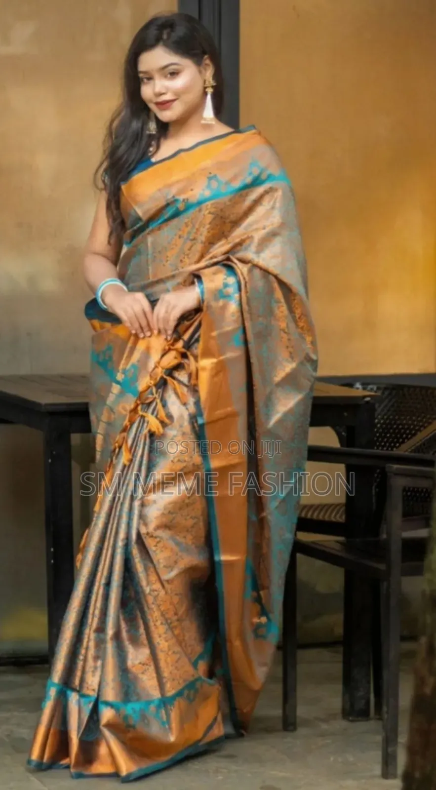 কানজিভরম কাতান শাড়ি
