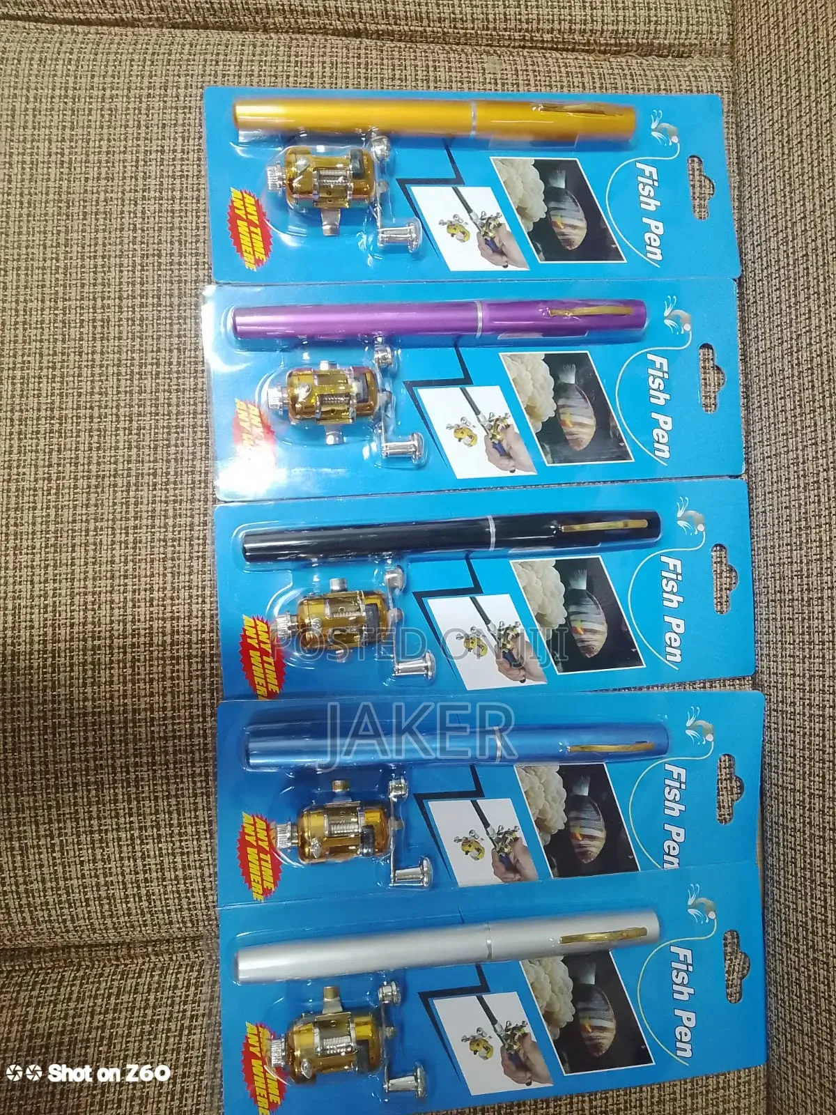 Steel Pen Fishing Rod Cross-Border Mini Ice Fishing Rod