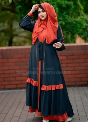 ড্রেস নেম: তালপাতা ক্রাউন বোরখা ফুল সেট