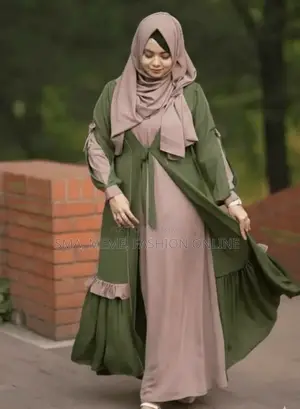 ড্রেস নেম: তালপাতা ক্রাউন বোরখা ফুল সেট