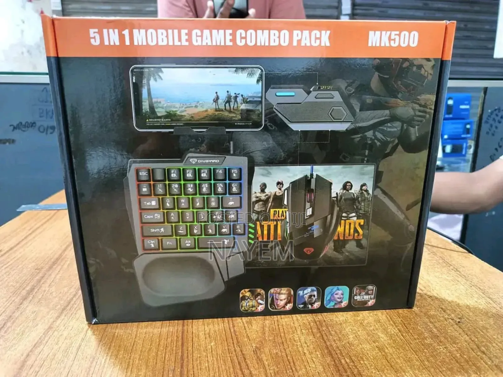 5 in 1 Mobile Gaming Combo