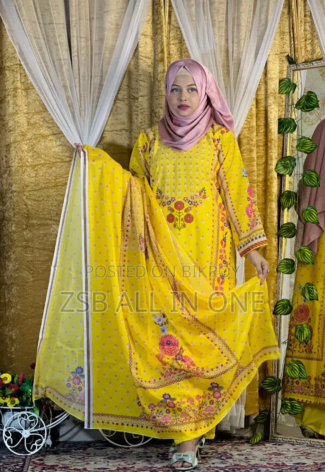 Indian Weightless Georgette Three-Piece New Update