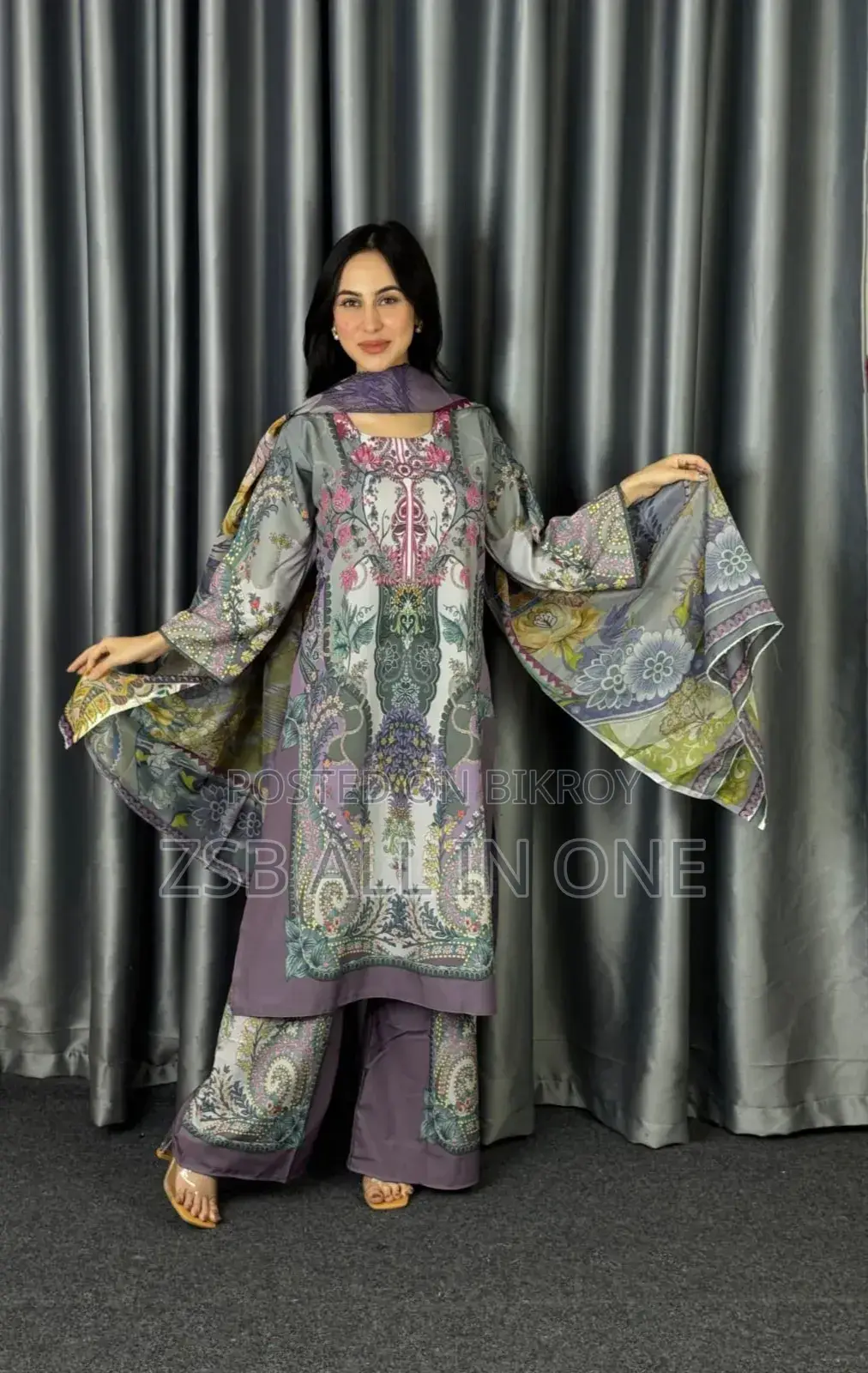 Digital Print Three Piece New Update
