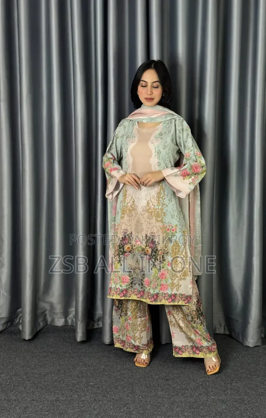 Digital Print Three Piece New Update