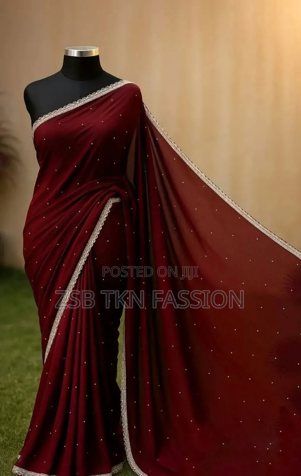 Soft Georgette Sharee নিখুঁত কারুকাজে তৈরি