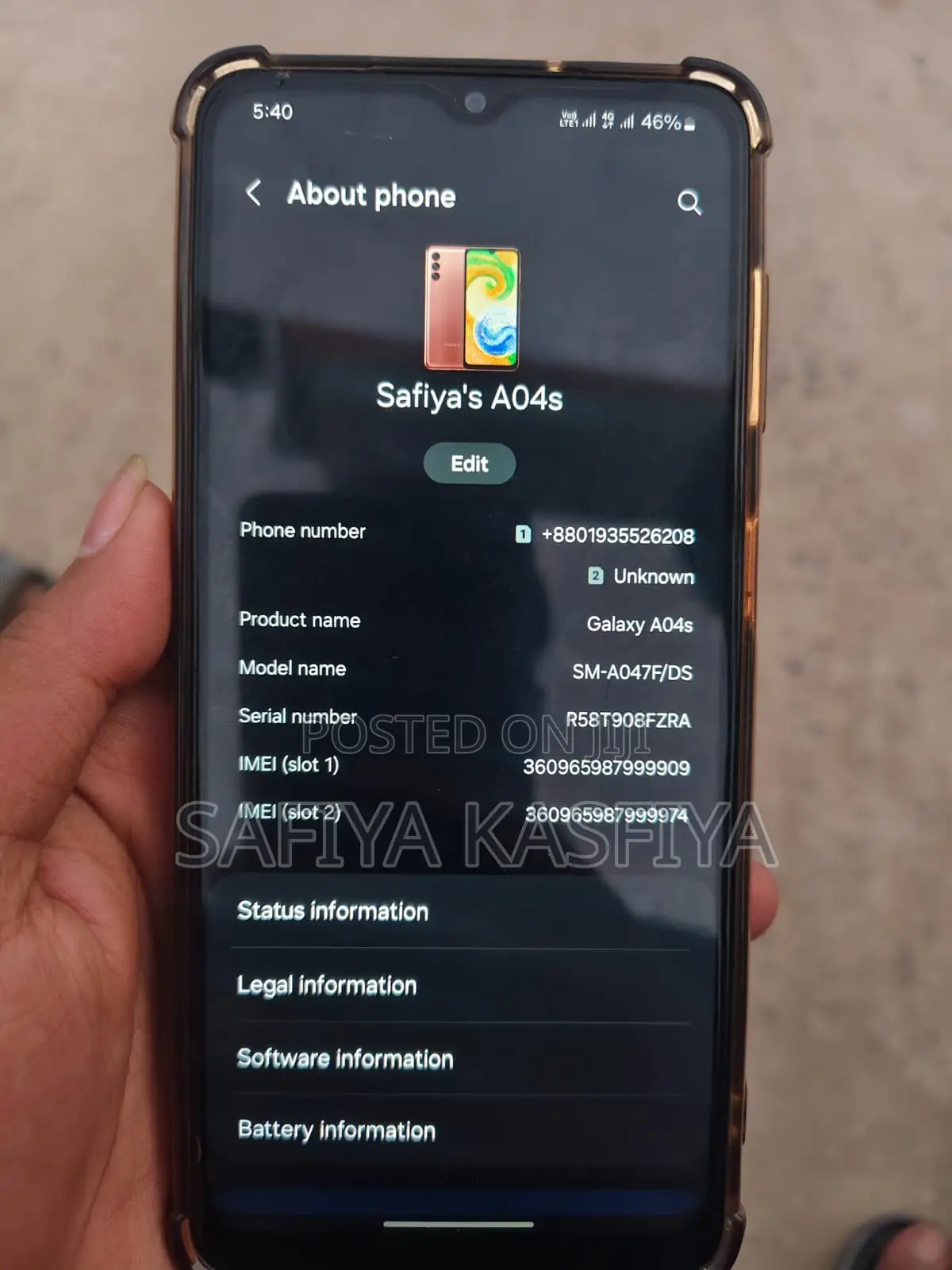 New Samsung Galaxy A04s 64 GB Pink