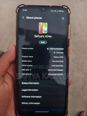 Photo - New Samsung Galaxy A04s 64 GB Pink