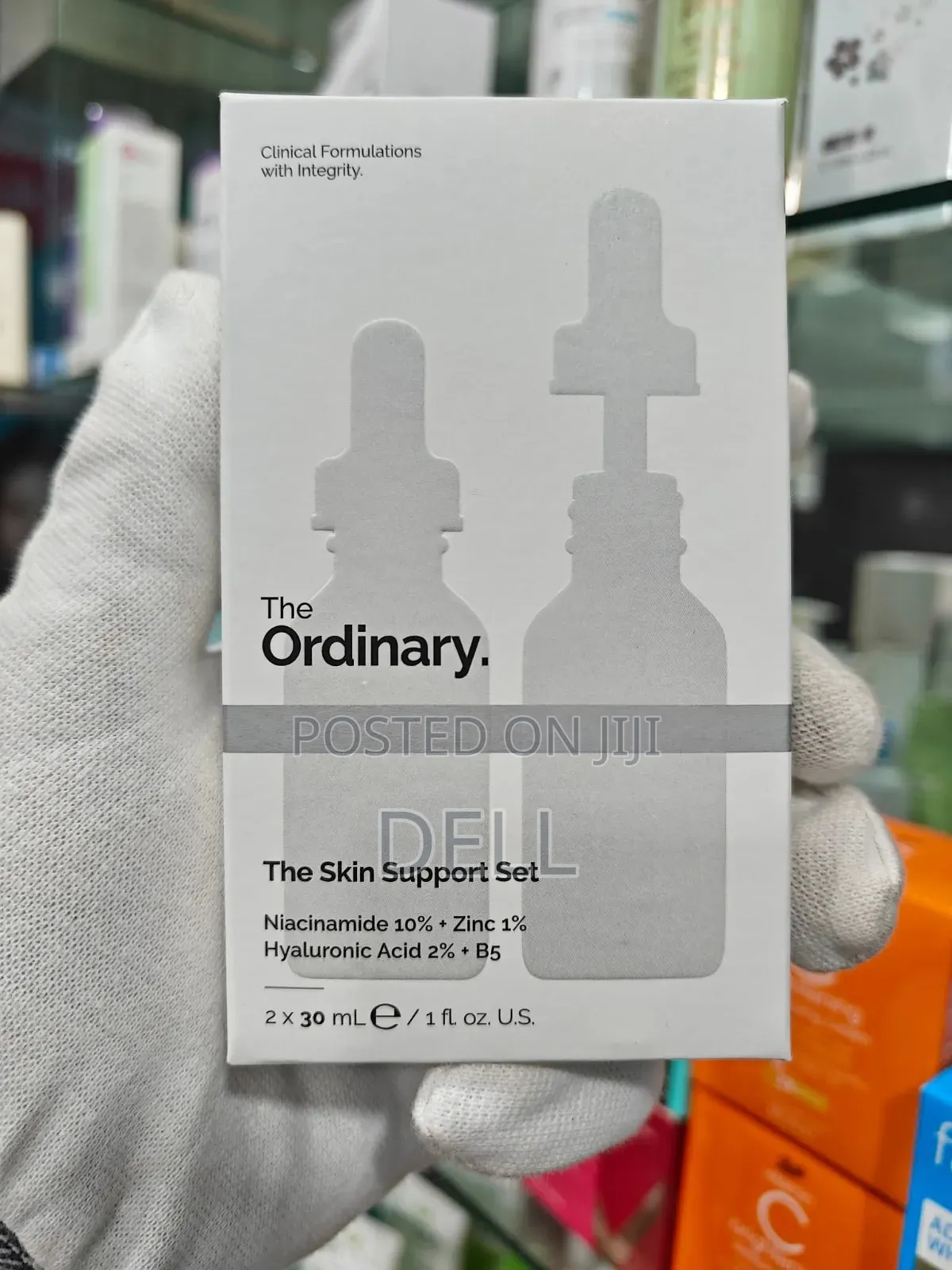 Niacinamide 10% + Zinc 1% Hyaluronic Acid 2% + B5
2 X 30 Mle