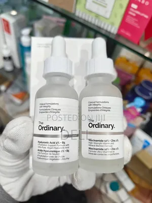 Niacinamide 10% + Zinc 1% Hyaluronic Acid 2% + B5
2 X 30 Mle