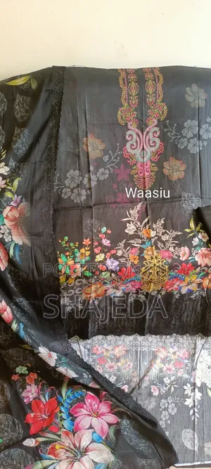 Pakistani Inspired Unstitched Cotton Dress