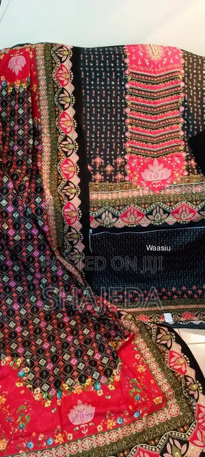 Agranoor Inspired Unstitched Heavy Work Dress