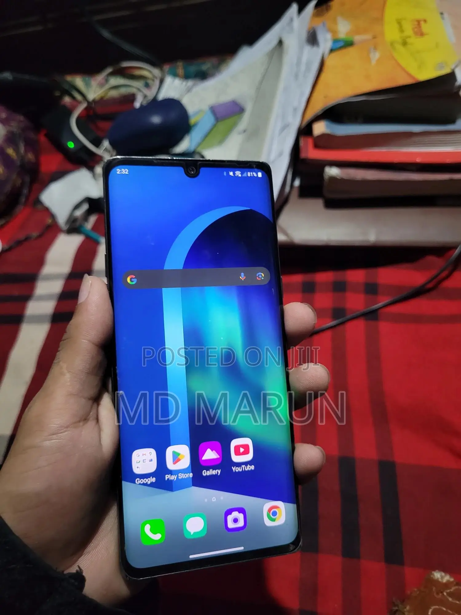 LG Velvet 5G 128 GB Black