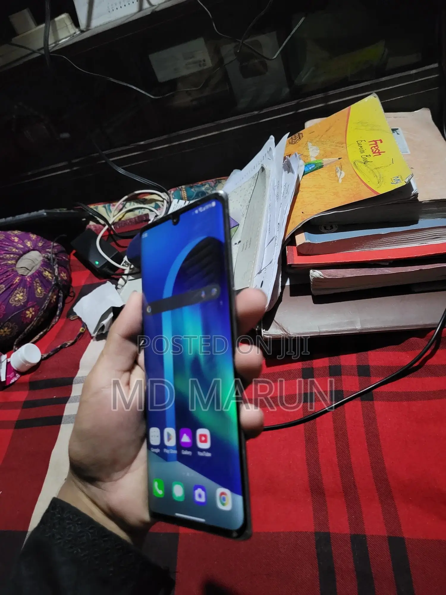 LG Velvet 5G 128 GB Black