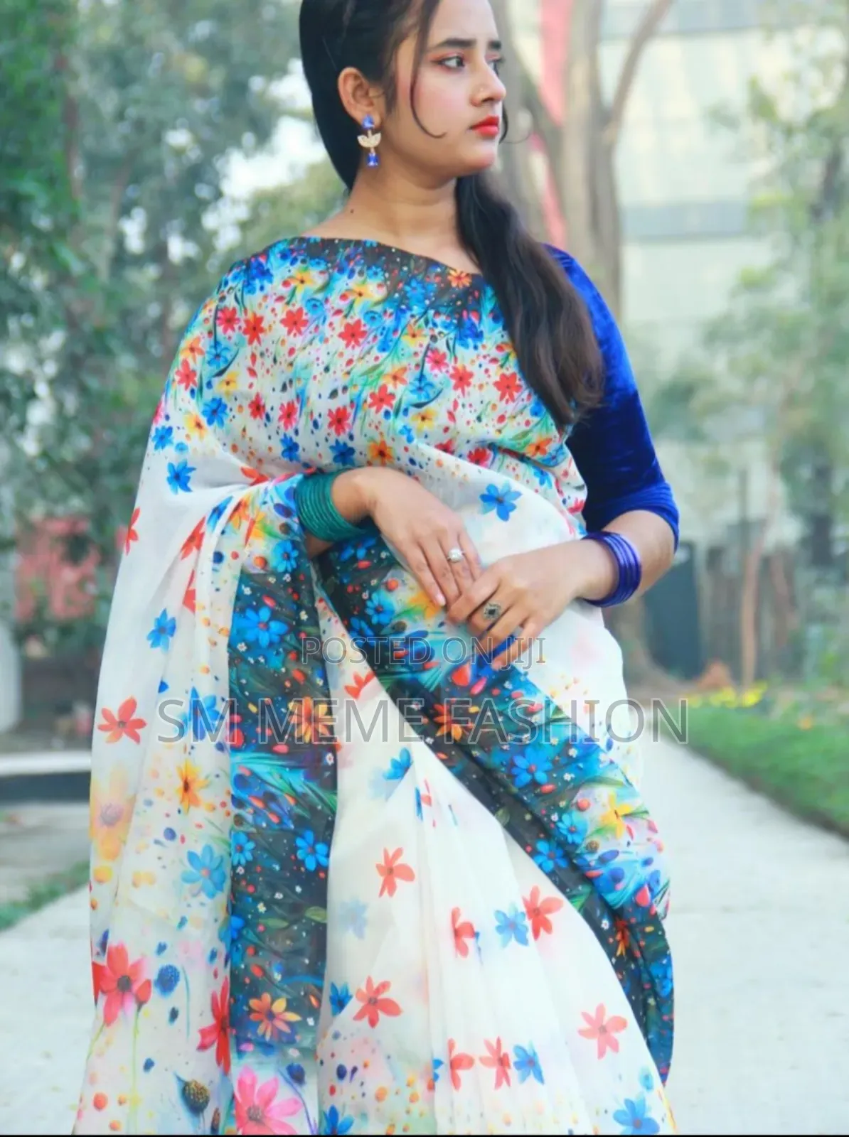 Half Silk Sharee
