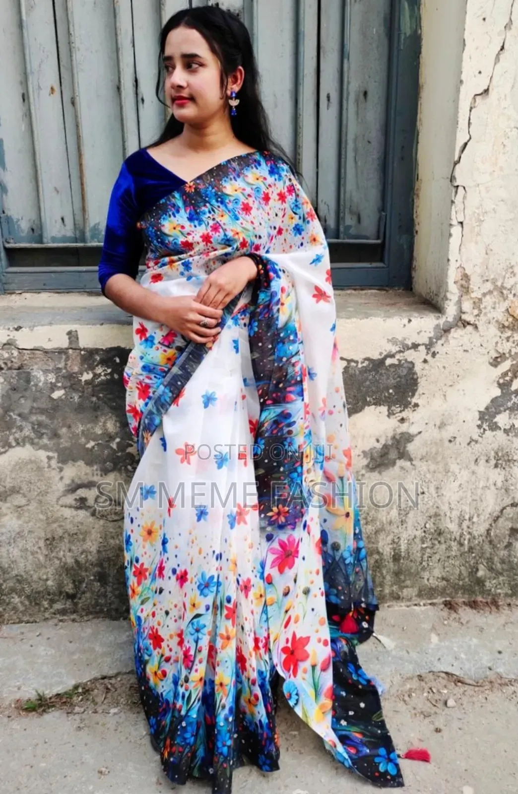 Half Silk Sharee
