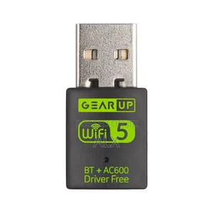 Photo - Gearup 600mbps Dual Band Wifi+Bluetooth Adapter for Windows Pc/Laptop