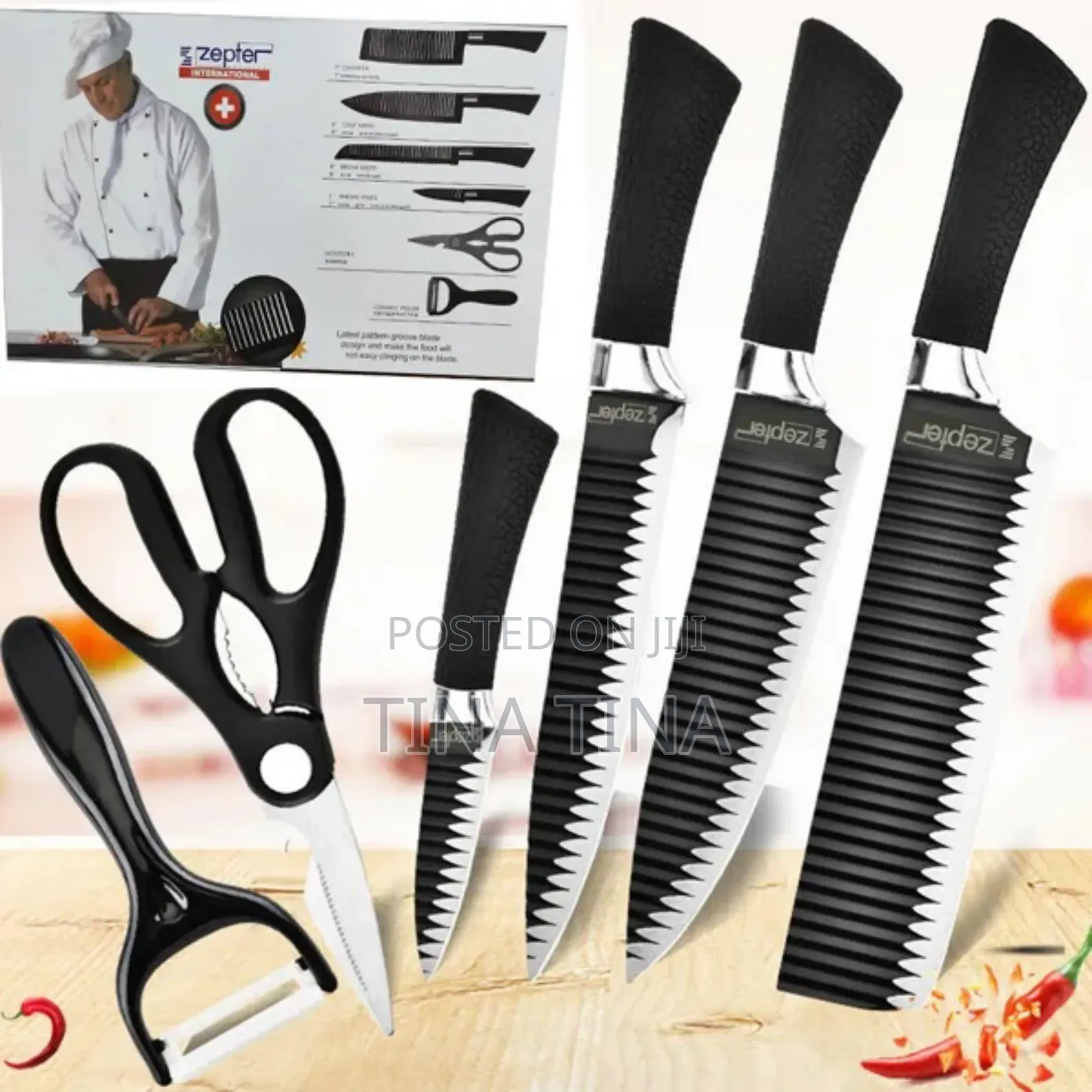 Zepter Knife Set Ro